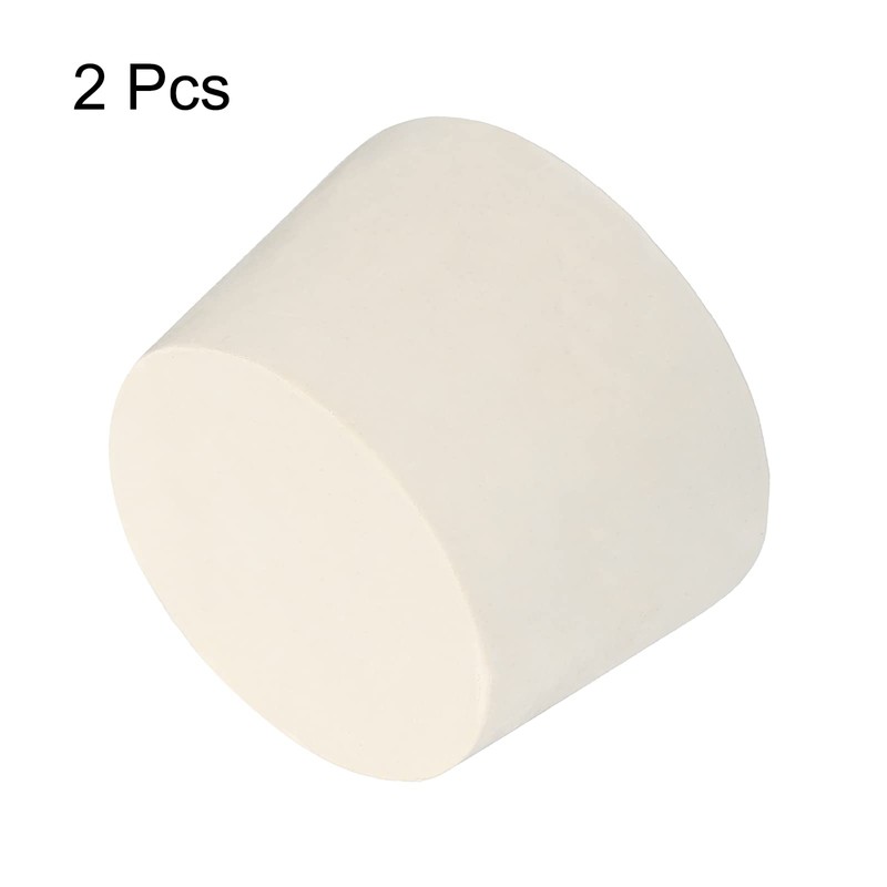 sourcing map Rubber Tapered Plug 43mm to 50mm Solid Test
