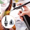 LEONTOOL 21 Pcs Airbrush Nozzle Cap Kit 0.2mm 0.3mm 0.5