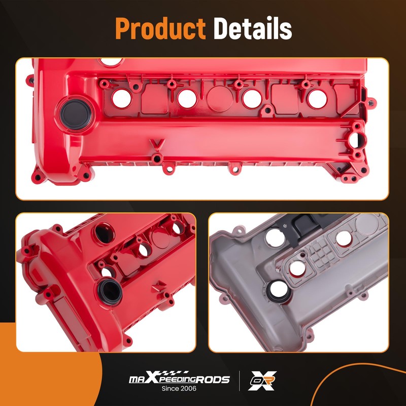 maXpeedingrods Aluminum Engine Valve Cover L3N510210A for Mazda 3 2006-2009