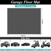 LDHHYH 4 x 6 FT Garage Floor Mat, 1.5mm Thick