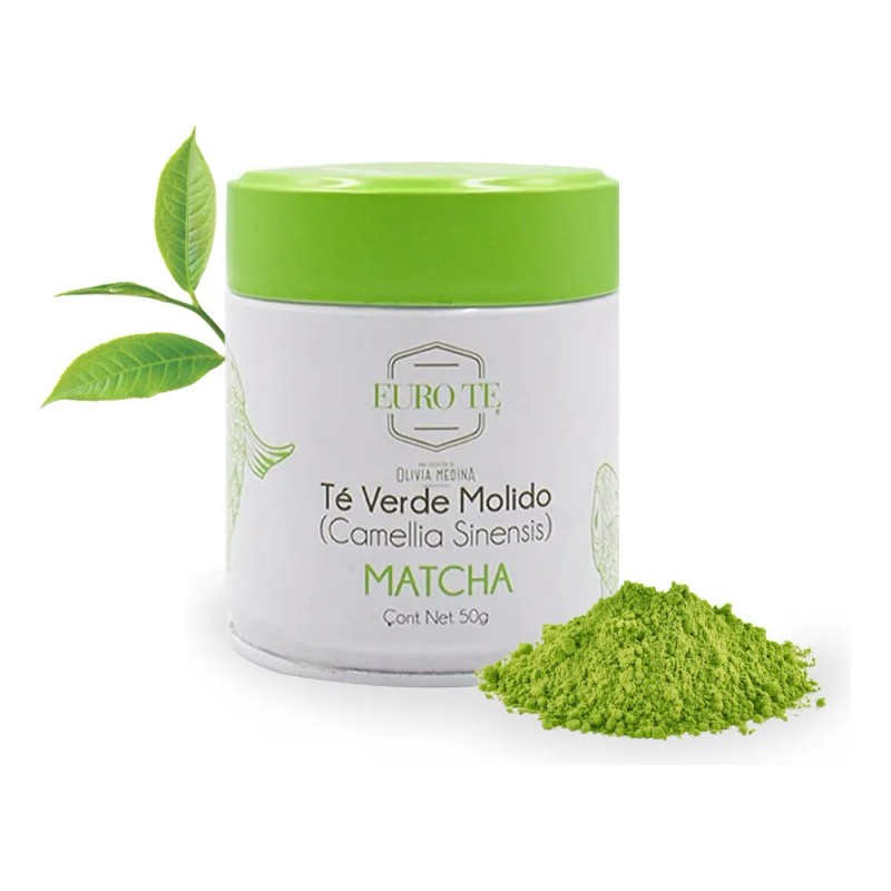 Matcha Eurote- Té Verde Japonés Molido 100% Puro-lata De 50g