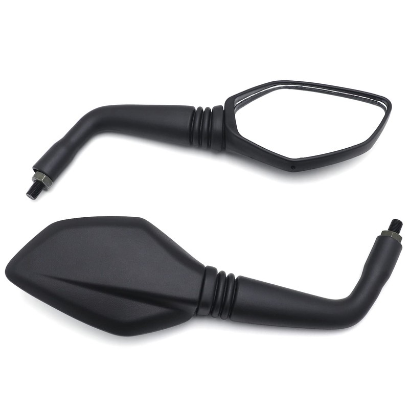 HTTMT- Black Right & Left Rearview Mirrors Compatible with KT