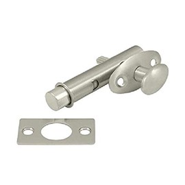 Deltana MB175U15 Screen Doors and Cabinet Doors Solid Brass Mortise Bolt for Light Doors