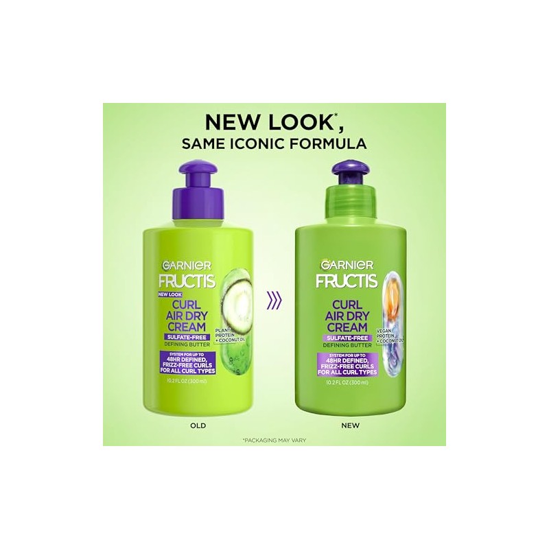Garnier Hair Care Fructis Curl Nourish Butter Cream Leave-In Conditioner