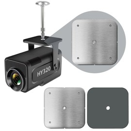 DUPULEE HY320 Projector Replacement Base Accessories - Wall or Ceiling Projector Mount Stand, Compatible with 1/4 Inch Screw Hole Bracket Hanger