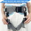 AUSTYLCO Gait Belt with Handles,Anti-Slip Transfer Belt with Quick Release