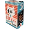 Nostalgic-Art Retro Aroma Tin 1.3 Litre Cats & Coffee -