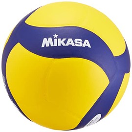 MIKASA Volleyball Practice Ball, Lightweight No. 4, For Elementary School Students, Yellow/Blue, V430W-L, Recommended Internal Pressure: 0.3 kgf/cm2