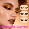 Lazy Eye Shadow Eyelash Patch, 2025 Eyeshadow Eyelash Stickers, 3-in-1