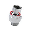 Tsnamay Chrome Finish Shower Head Swivel Ball 360°Brass Chrome Shower