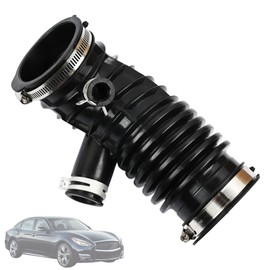 Magimaker 16576-1MA0B Left Side Engine Intake Hose Pipe Compatible with Infiniti M37 2011-2013, Q70 2014-2019, Q70L 2015-2019 3.7L Replace 165761MA0B Intake Duct Tube