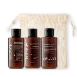 Mamacore Sol Life Eco Trip Travel Kit Shampoo + Treatment + Body Wash 3 types, 1 set / 마마꼬레 쏠 라이프 에코 트립 여행용 키트 샴푸+트리트먼트+바디워시 3종, 1세트