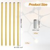 PATIKIL 5Set 11.8" M10 x 1mm Fine Thread Threaded Extension
