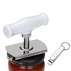 Kichwit Jar Opener for Arthritis, Stainless Steel Jar Lid Opener,