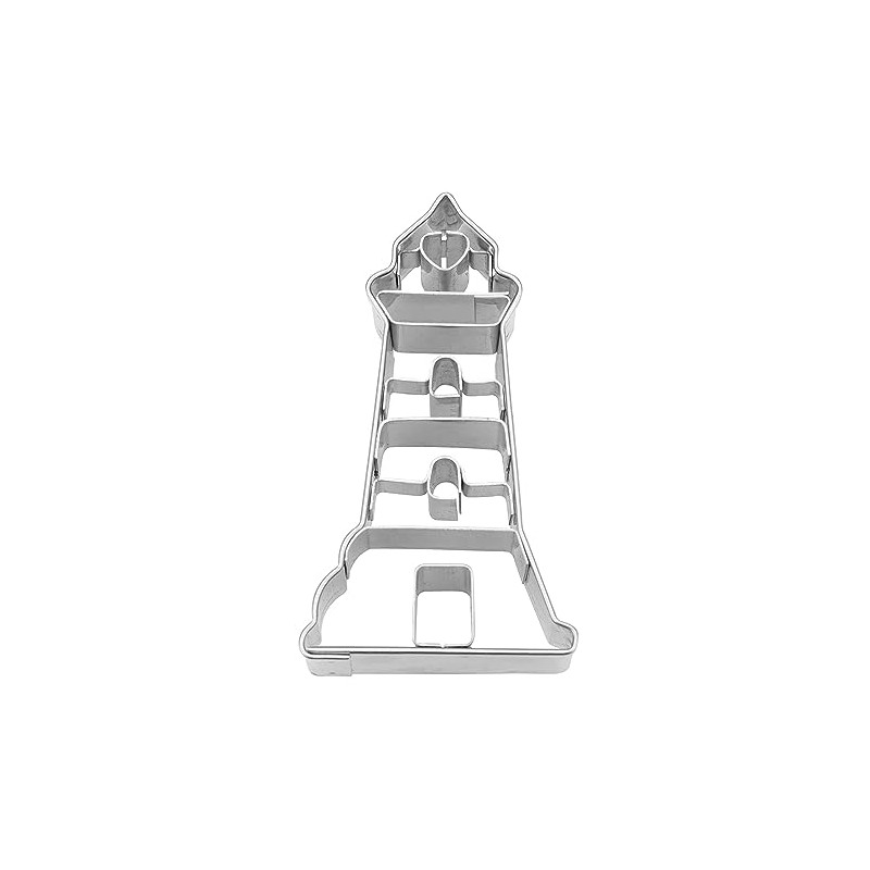 Städter Lighthouse 6 cm, stainless steel, silver, 6 x 5
