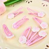 Cat Hair Accessories for Girls Women Paw Print Barrette Small