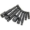 Kimlonton Socket Adapters, 8 Pack Chrome Vanadium Steel 6.35mm Hex
