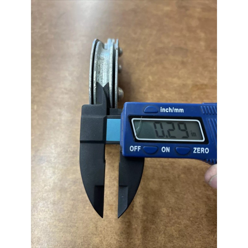 Block 3” Fixed Eye Pulley, for 3/16 & 1/4” cable