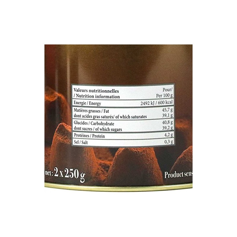 Mathez Chocolatier French Cacao Truffles 500g (Gold)