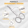Scissors Small Curved Cuticle Sharp Multipurpose Beauty & Grooming Shears