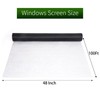 Window Screen Mesh 48" x 100', Window Screen Replacement Screens