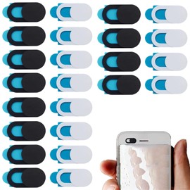 Viojrlly 24 Stück Webcam Abdeckung, Laptop Kamera Abdeckung Schieber, Web Kamera Slider Abdeckung Cover Zubehör, Kamera Abdeckung Handy Ultradünn, Peeping Verhindern Schieben Kamera Abdeckung