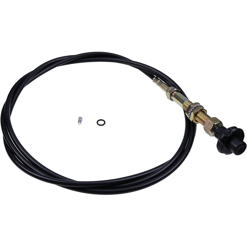 DVPARTS 10FT Heavy Duty Vernier Locking Throttle Cable 55204 VCGTX10