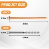 UCandy 20Pack Copper Nails for Killing Trees Stump Root, 3.15"