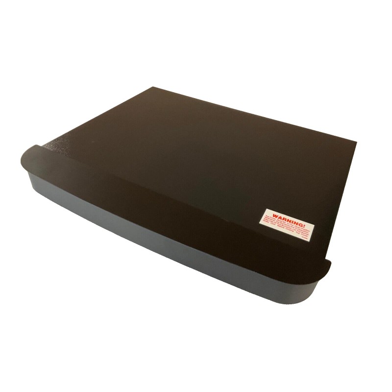 Suburban 2947ABK SDN3 Stove Top Cover Black With Side Wind