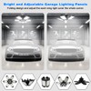 POLARPRA LED Garage Light - 160W LED Garage Ceiling Lights