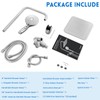 Ryamen 8" Dual Shower Head Combo, High Pressure Rainfall Shower
