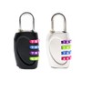 4-Digit Password Lock, 2 Pack Combination Locker Padlock with Colorful