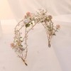 Diadema de Flores, Tocado de Flores, Tocado Floral para Novia,