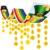 Rainbow Foil Window Decoration - Leprechaun Hanging Decoration for St.