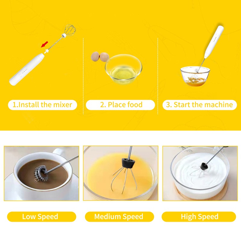 Electric Milk Frother Automatic Milk Foam Maker for Coffee Matcha