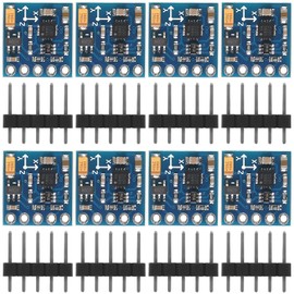 Coliao 8pcs GY-271 QMC5883L 3 Axis Compass Magnetometer Sensor Module 3-5V IIC Electronic Compass Module