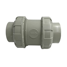 Diameter 32 mm Check Valve, Grey, Water Barrier, Leakage Protection, Washing Machine, Dishwasher
