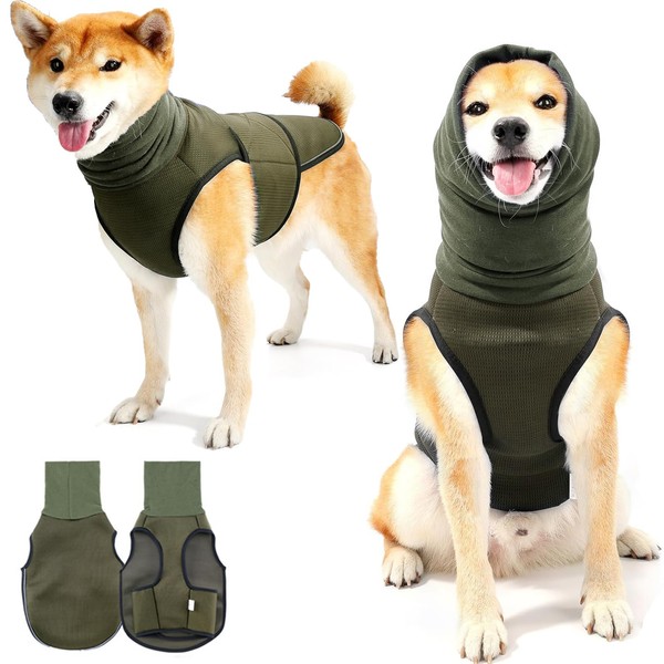 Dog Anxiety Vest, Reflectiveanxiety Vest for Dogs, Breathable Dog Calming