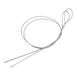 Westmark Grilling Skewer Twister, Stainless Steel Silver, 74 x 0.4 x 0.4 cm