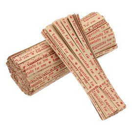 YELARXI Twist Ties Reusable Kraft Paper Bread Ties 3.5 Inch Fit for Plastic Bags Treat Candy Bag Plants Craft Projects Household Office Garden - (700Pcs, Red Brown)
