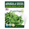 Purely Organic Arugula Seeds (Slow Bolt) - Approx 400 Seeds