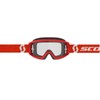 Scott Primal Clear MX Goggle Cross/MTB Glasses Red/Clear Works
