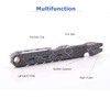 Hamans Titanium Pry Bar with Nail Puller Bottle Opener Function