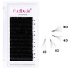 FADLASH Easy Fan Lashes CC Curl 0.07 15mm Single Lashes