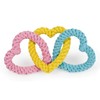 Petface (Little Petface) Rope Hearts Puppy Dog Toy