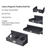 Aain Magnetic Toolbox Tray Set, Tool Box holder Accessories for