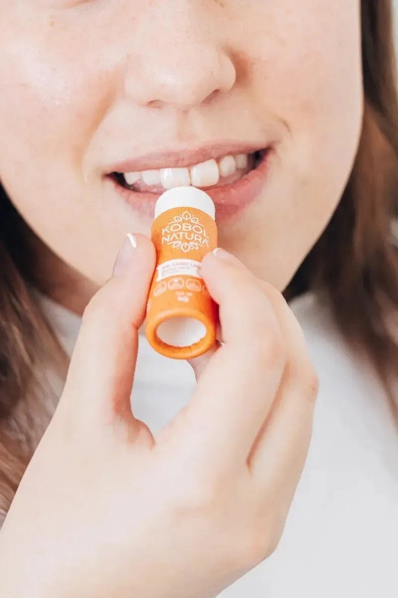 Bálsamo Labial Cítrico Natural Vegano Push Up