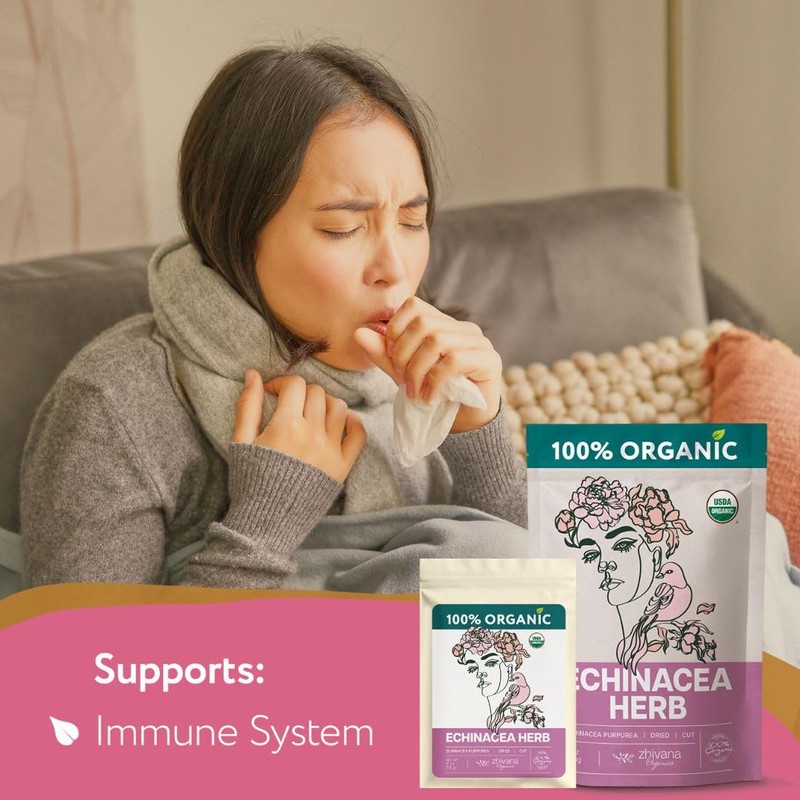 Super Value Pack 5 LB - Organic Echinacea Leaf Tea