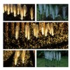 Solar Reed Garden Lights Waterproof LED Garden Stake Lights Decorative