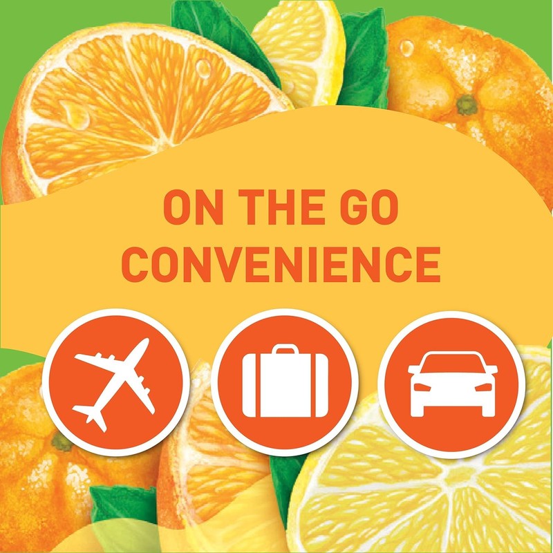 SINGLES TO GO! Tampico Drink Mix Packets, Citrus Punch, Zero